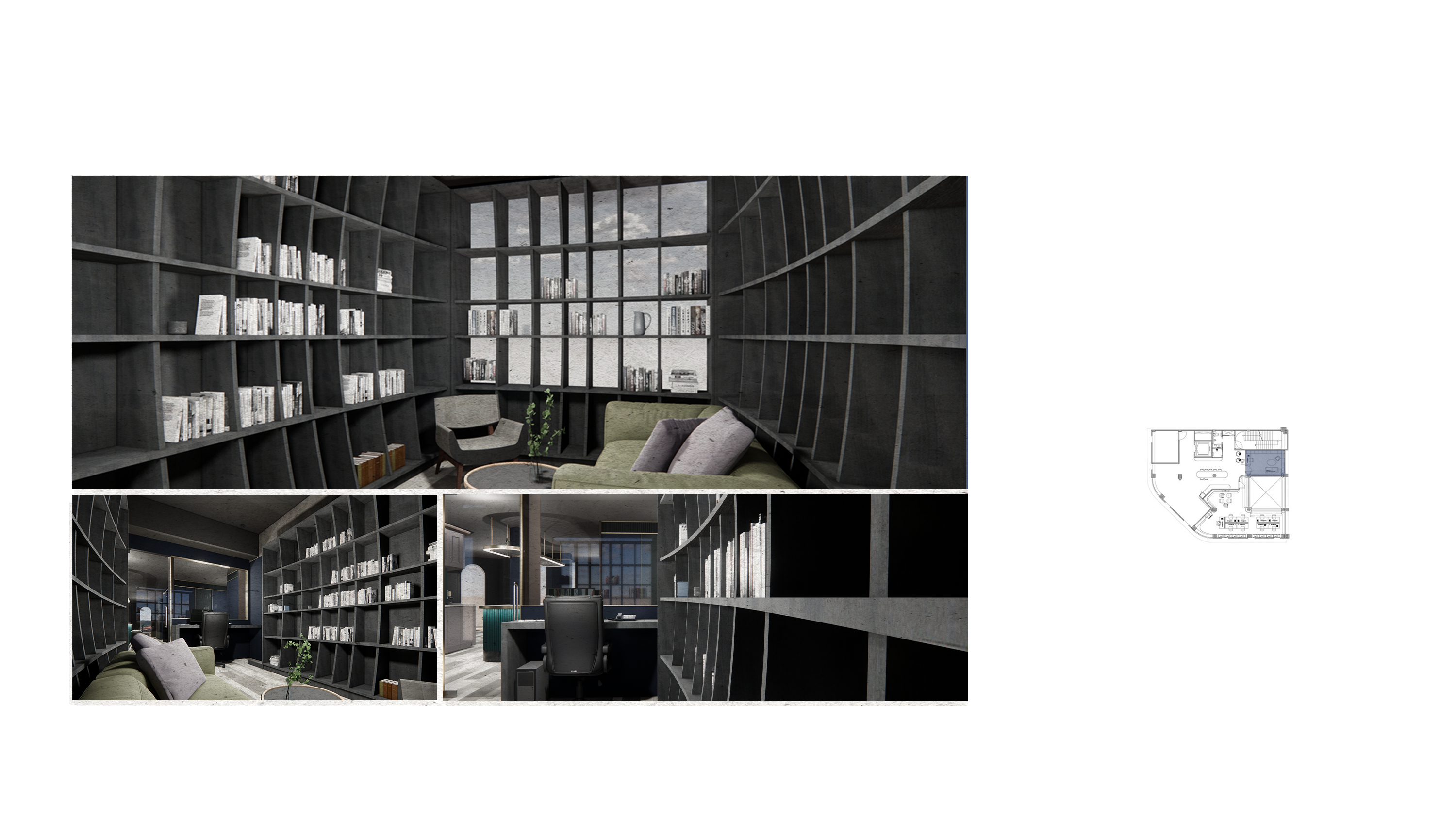 日出设计办公空间设计丨林子翔,许哲毅,陈珈绫-21