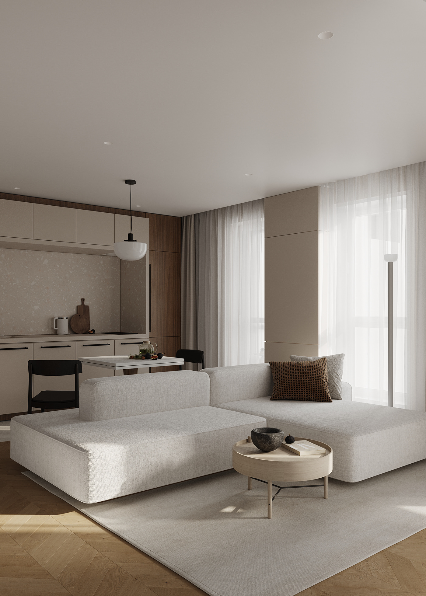 62㎡小空间公寓设计 超细致！-4