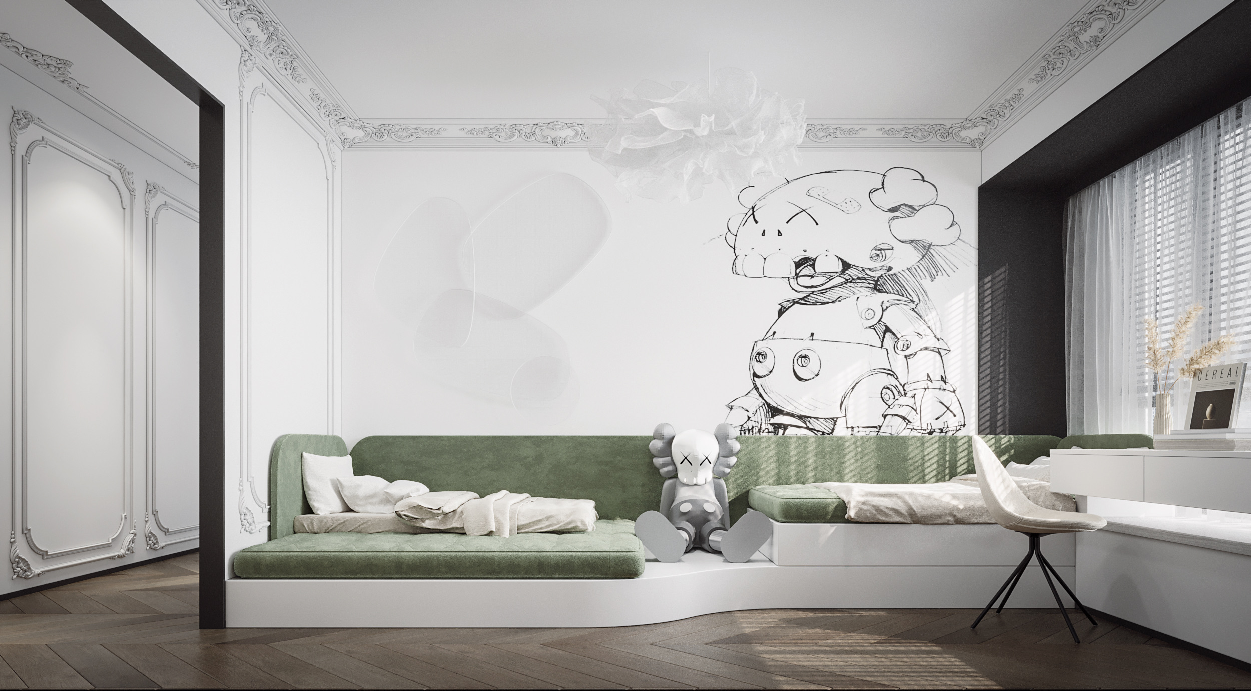 现代平层公寓设计丨JJOKERLIET-31