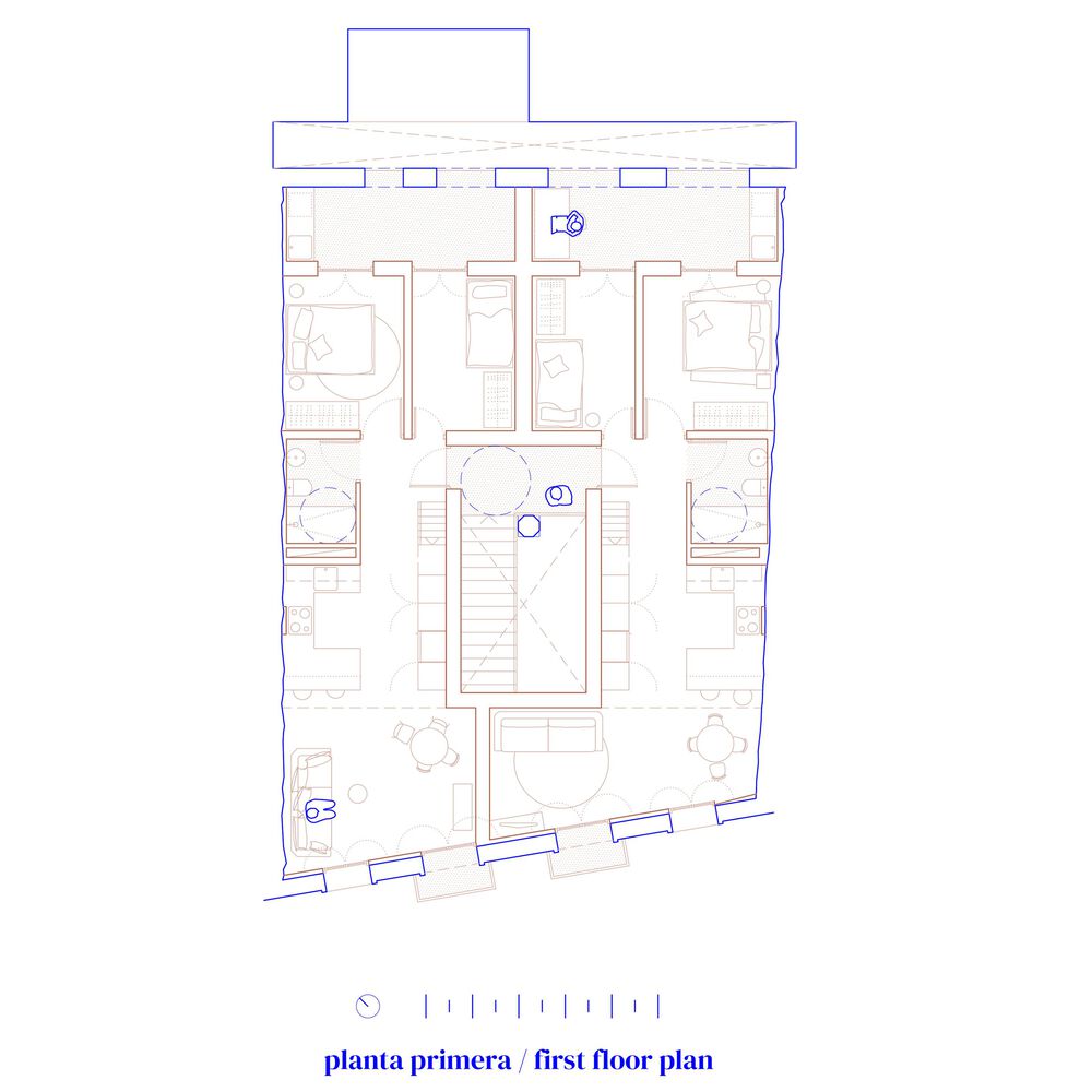 西班牙 Sant Esteve de Palautordera 老舞厅改造公寓楼-49
