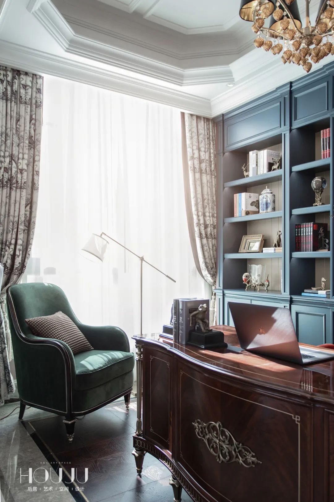 龙盘湖别墅 · 复古与现代的优雅交融丨中国宜昌丨罗志华,安巧丽-36