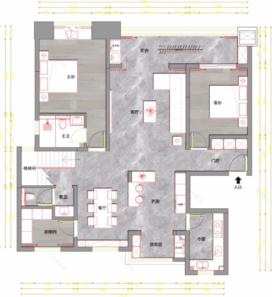 阅骊山 · 现代简约亲子互动别墅设计丨青马别墅设计-58
