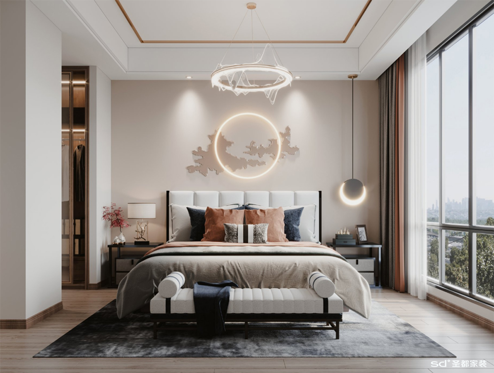 东阳凯越公馆新中式家居设计丨中国浙江丨圣都家居装饰有限公司-11