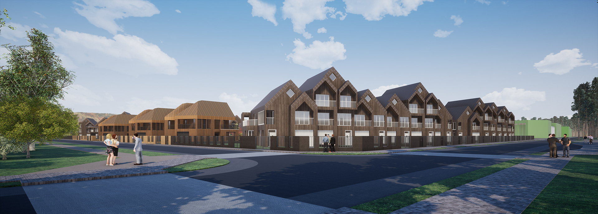 高密度和低层多功能木结构住宅区丨波兰比得哥什丨Damian Dominiczak-200