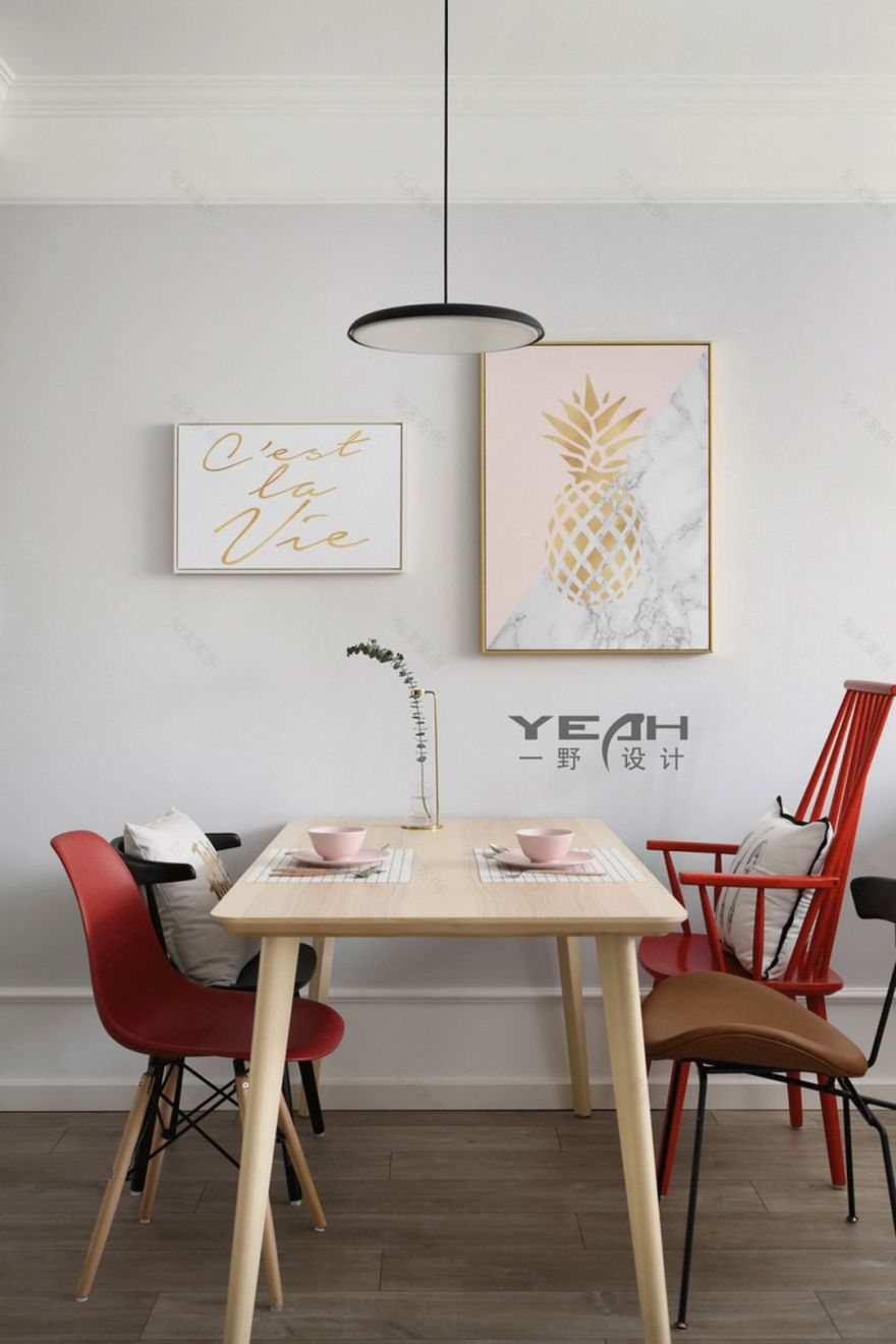 东港新村北欧风 | 自然舒适,绿色清新-21