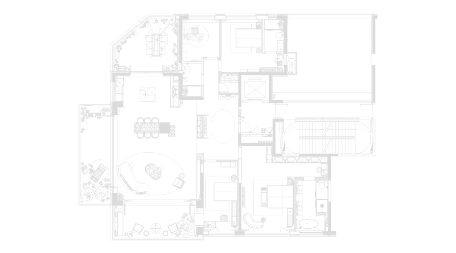 西安越秀铁建樽樾样板间丨中国西安丨软装菲洛米斯PHILOMIS,产品设计木厘-54