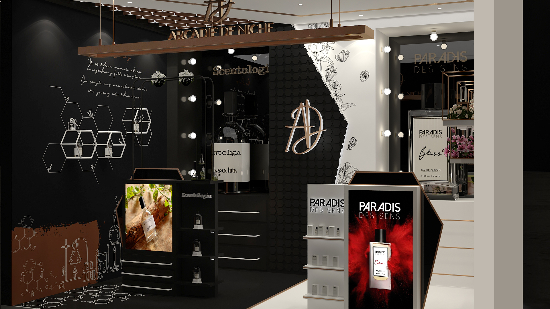 Arcadie de Niche Perfumes Stand-3