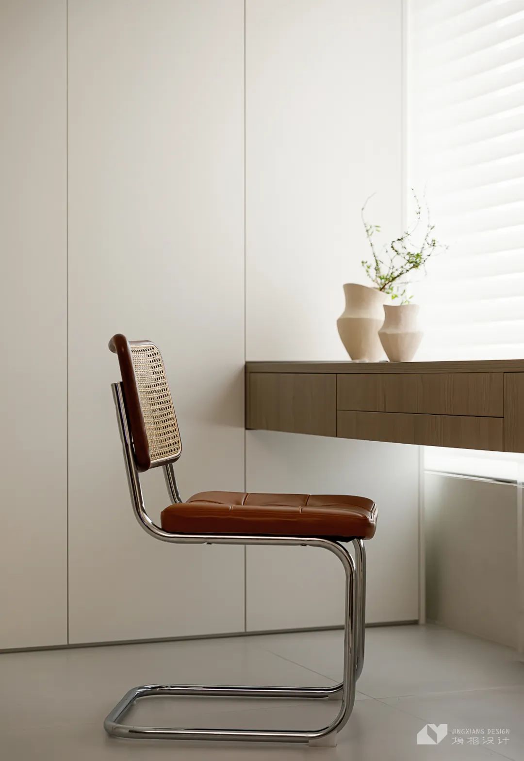 璞境 · 简约奶油侘寂风,纯净空间的艺术探索丨中国深圳丨深圳境相设计-27