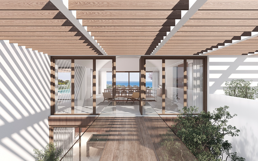 18 位建筑大师的伊维萨岛私人别墅设计,自然融入奢华-80