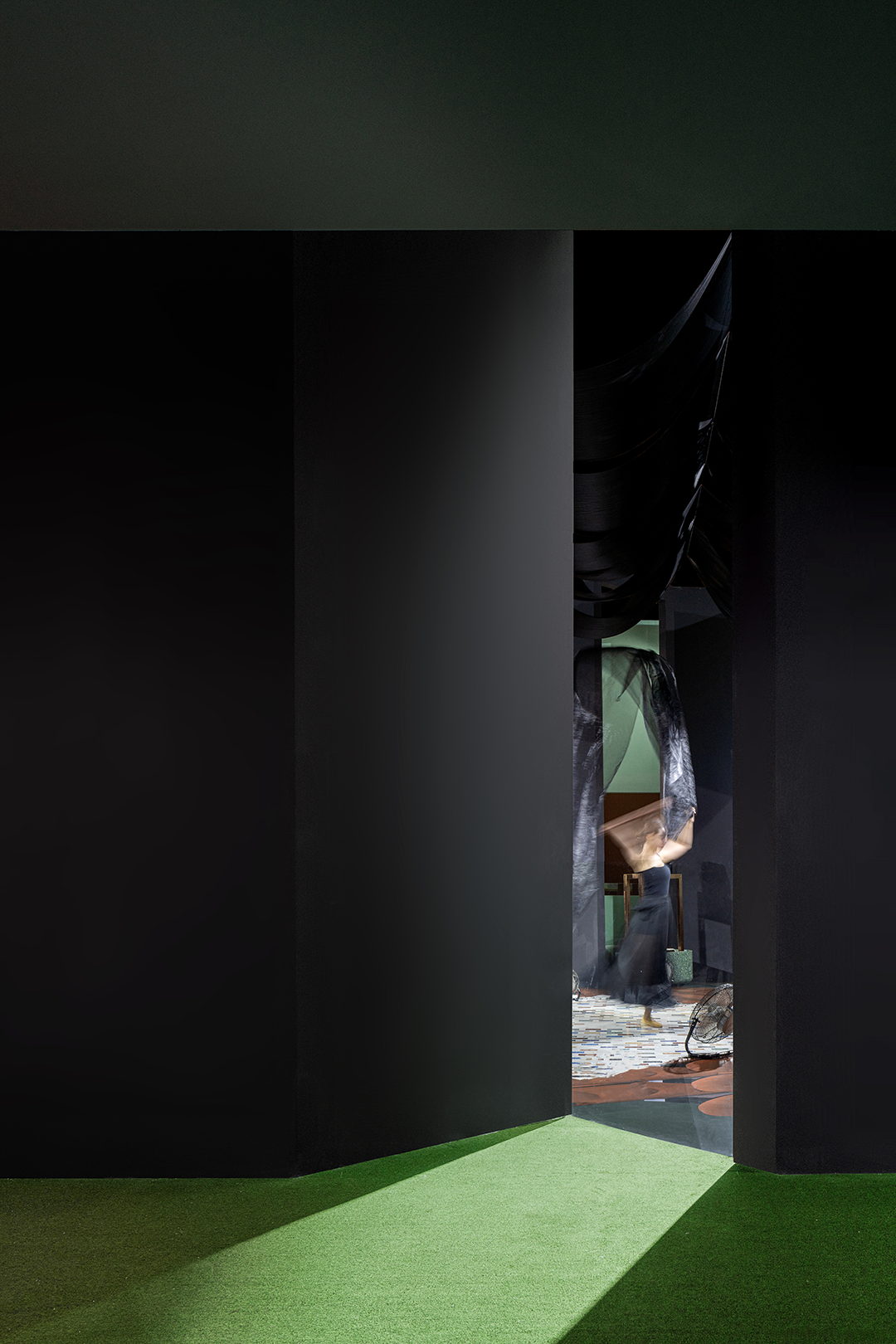 东星无机水磨石 2022 广州设计周展厅丨中国广州丨一直建筑设计事务所-12