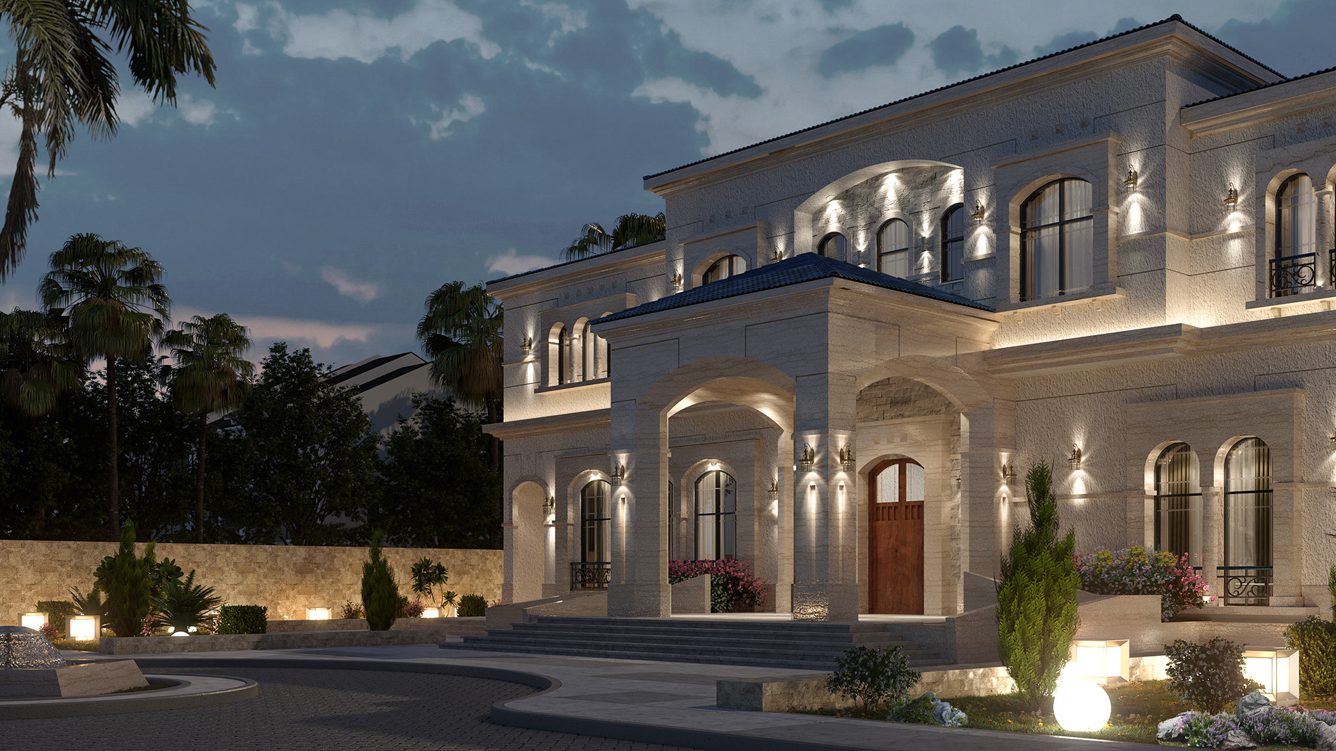 卡塔尔传统别墅丨卡塔尔多哈-21