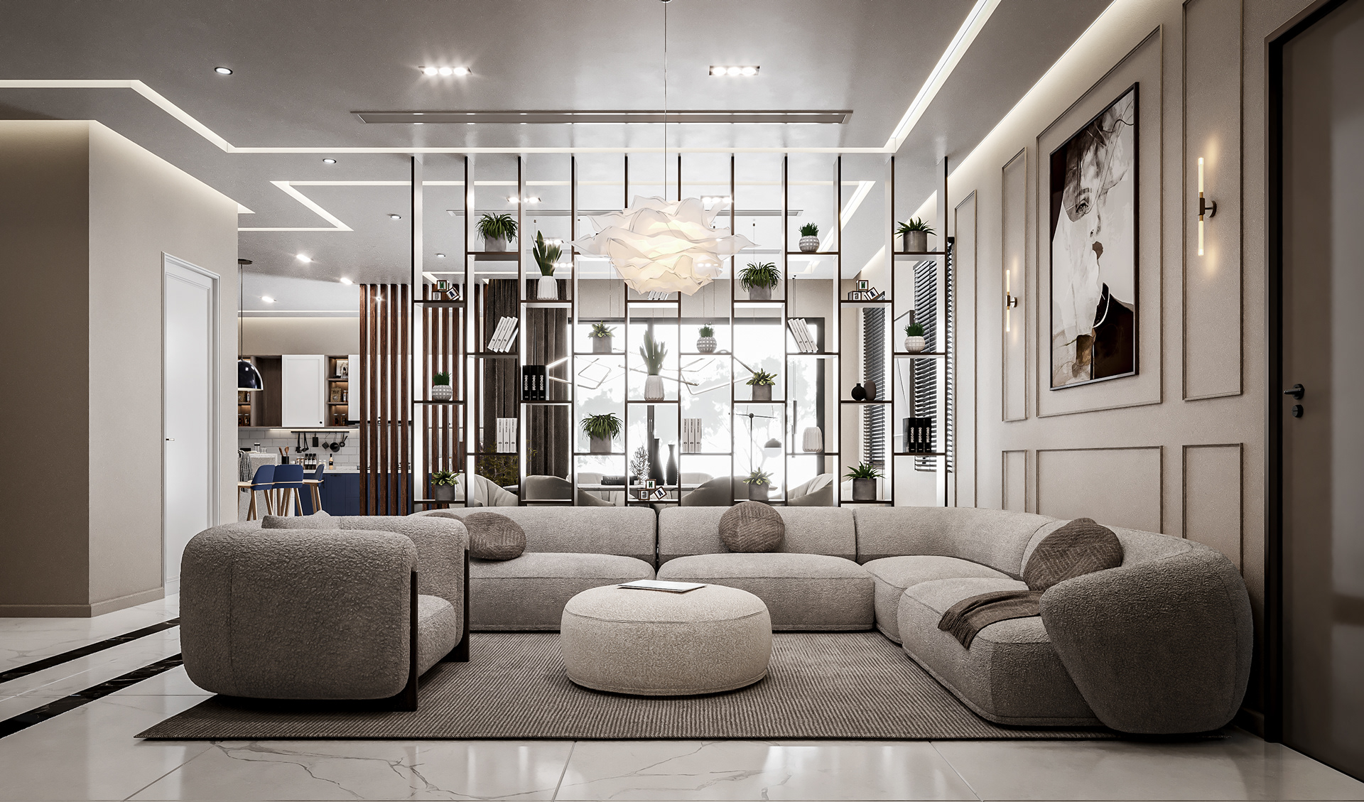 NEO CLASSIC VILLA 设计丨沙特阿拉伯利雅得-11