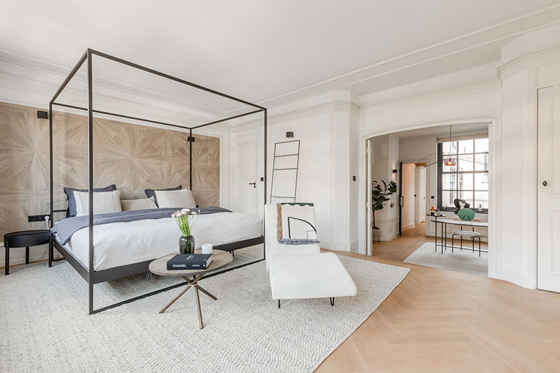 阿姆斯特丹 17 世纪独特运河房里的时尚斯堪的纳维亚公寓-21