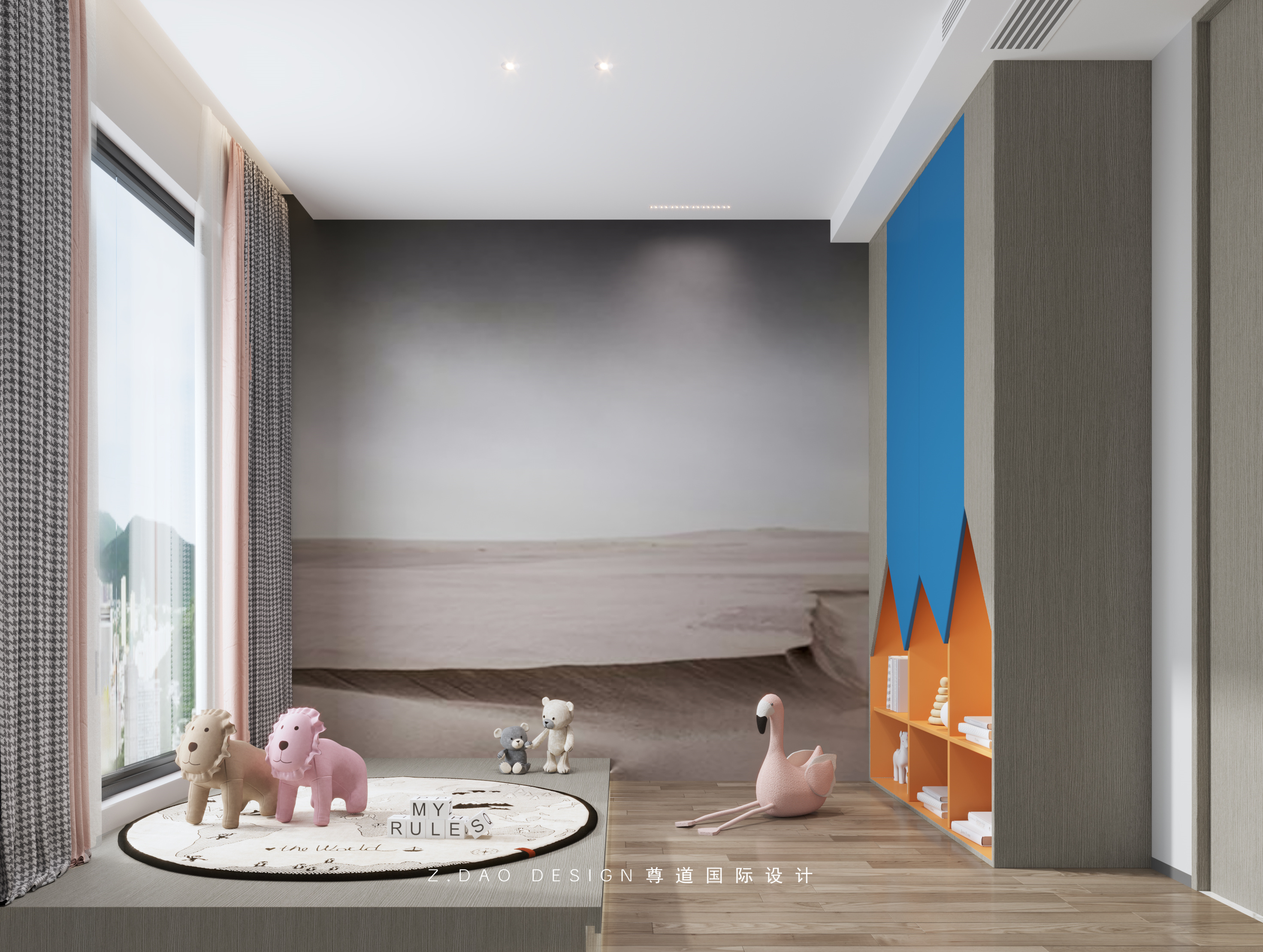 合肥置地双玺现代风大平层丨合肥尊道国际设计-9