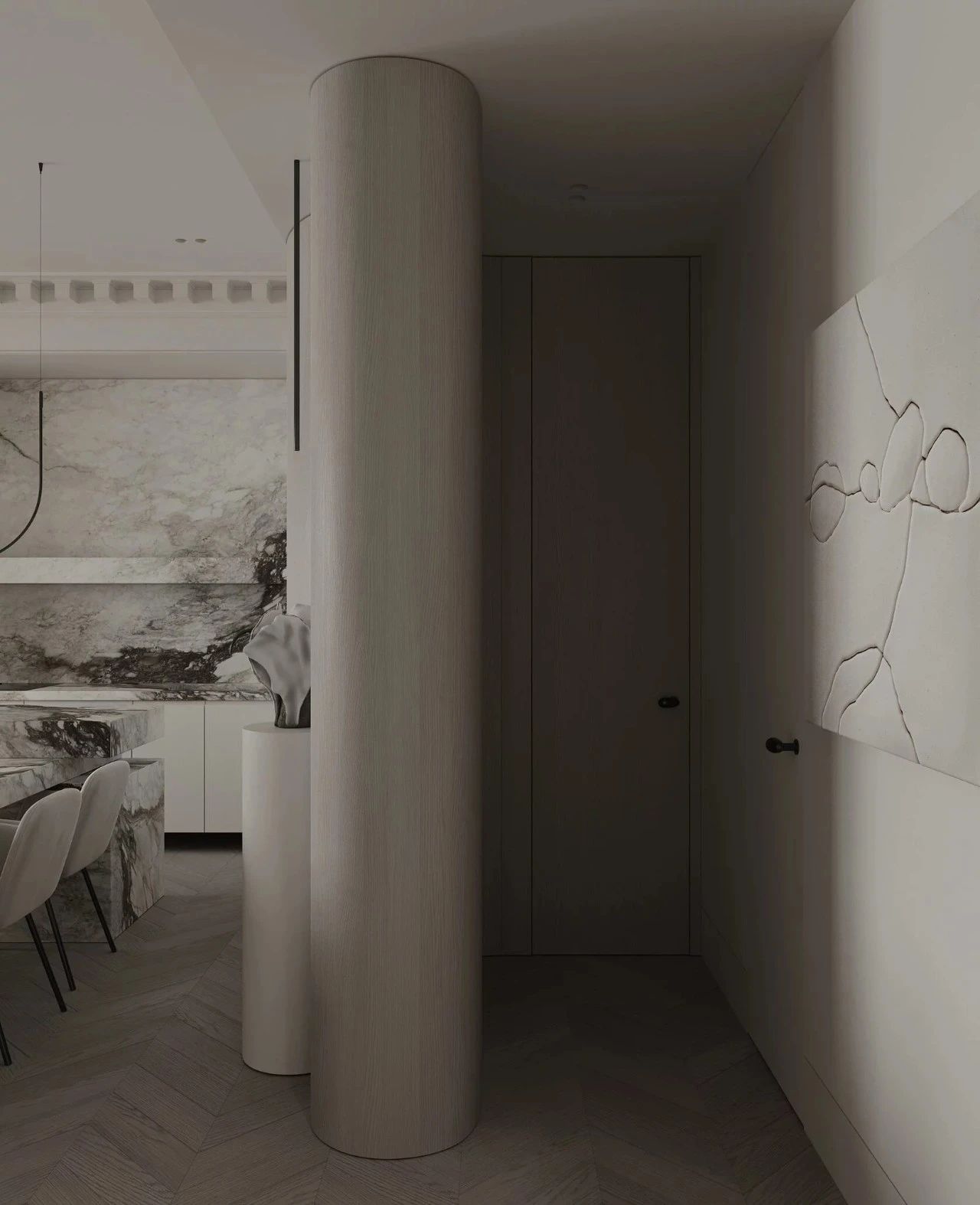 经典莫斯科住宅丨俄罗斯莫斯科丨BELOUSOVA INTERIOR DESIGN-28