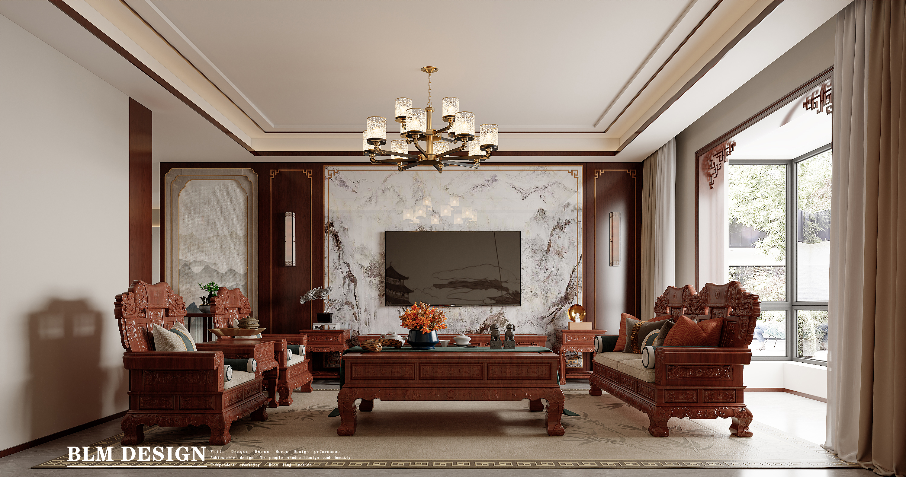 中式效果图案例分享-4