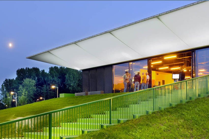 运动馆 · Rotterdam 的现代体育地标-11