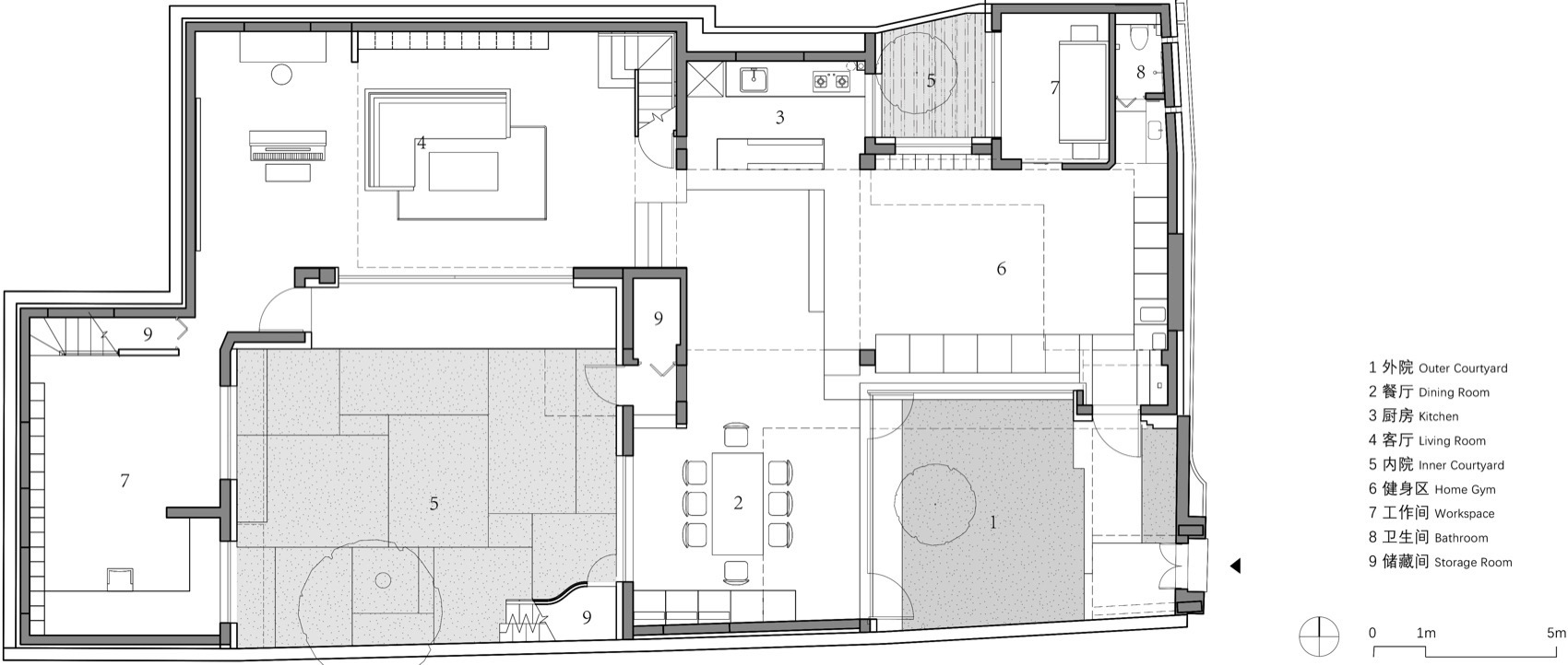 胡同住宅改造丨中国北京丨又山建筑-95
