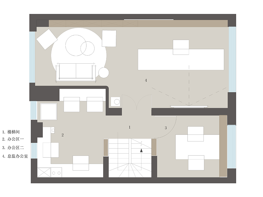 黑白自由办公空间丨中国惠州丨睿创质造空间设计-45