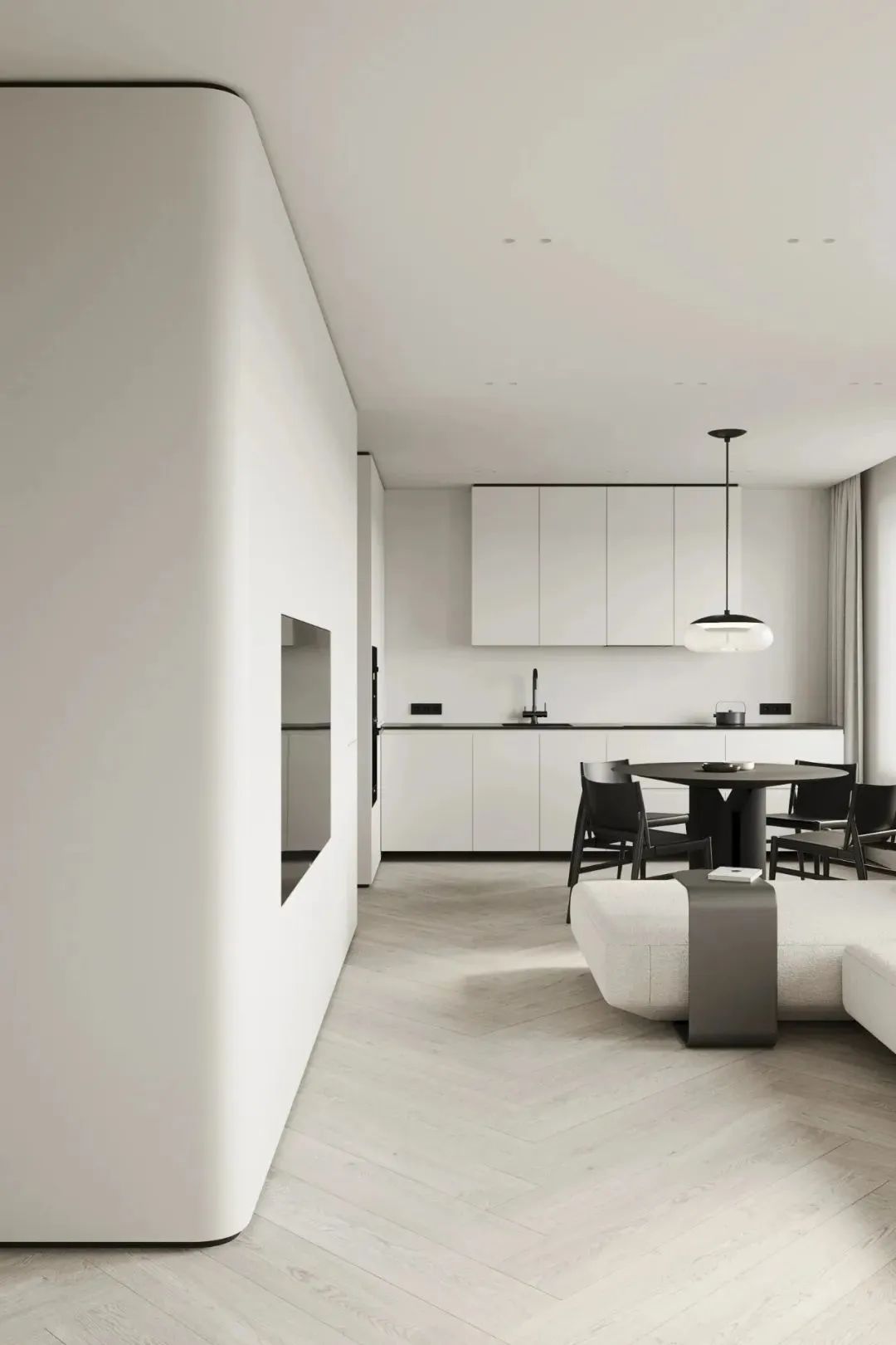 白色公寓丨俄罗斯莫斯科丨ZIZEWSKI ARCHITECTS-12