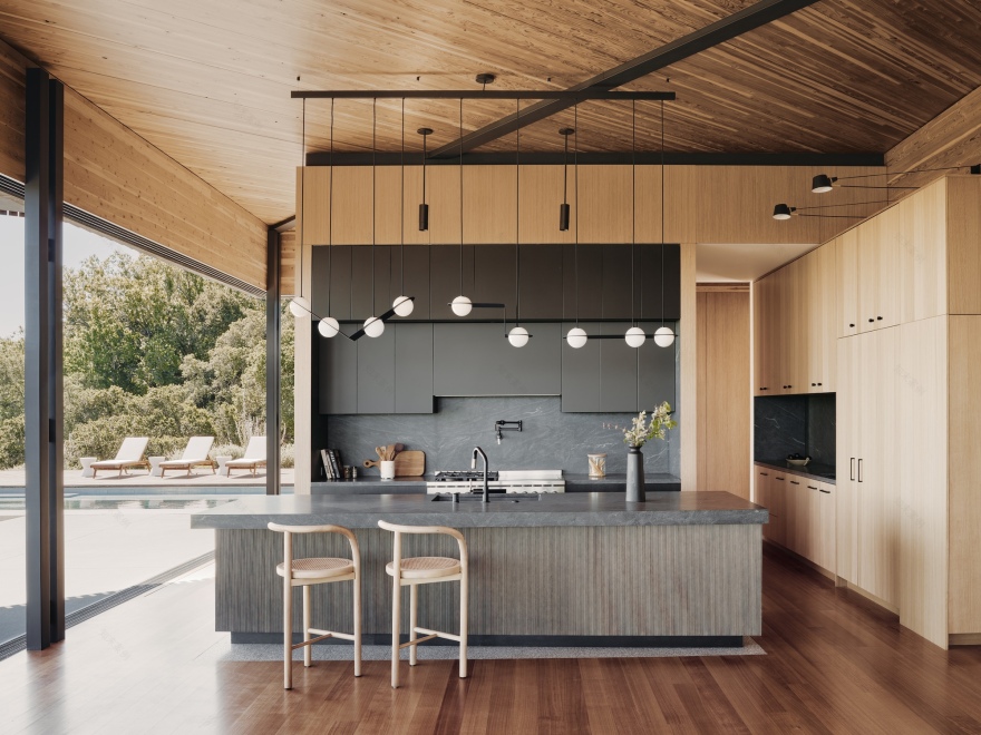 解脱之屋(注:Moksha在印度宗教哲学中意为解脱、救赎,这里结合一般命名习惯这样翻译,具体还需结合实际语境) 丨美国加利福尼亚丨SAW,,Spiegel Aihara Workshop-40