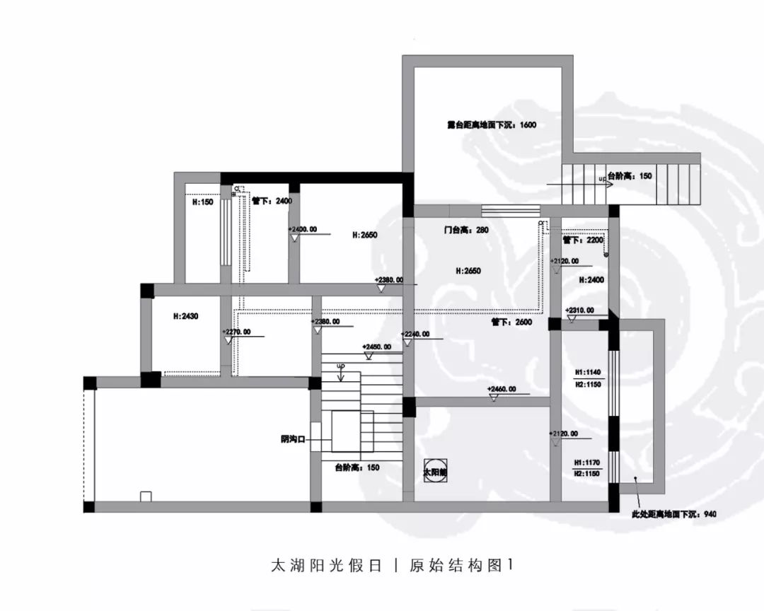 太湖阳光假日 420㎡ Ins 涂料风撞色高级感设计-32
