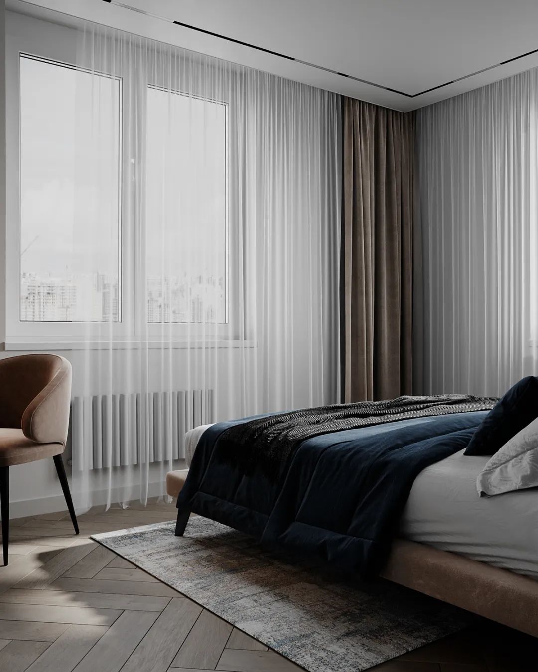 川谷堂现代简约风小宅丨Alexander Bocharov-19