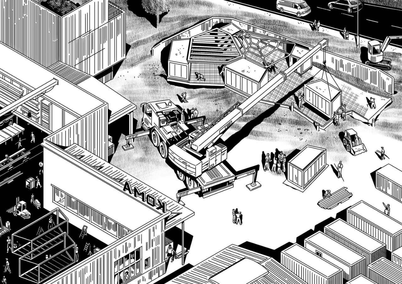 KOMA Modular 园区模块化研究中心丨CHYBIK KRISTOF 事务所-15