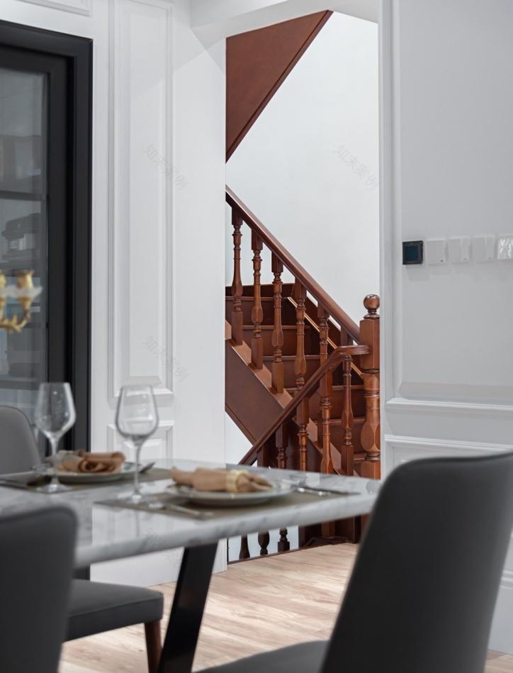 北京奥北别墅区叠拼别墅 | 美式宁静舒适,中式书房浪漫灵动-30