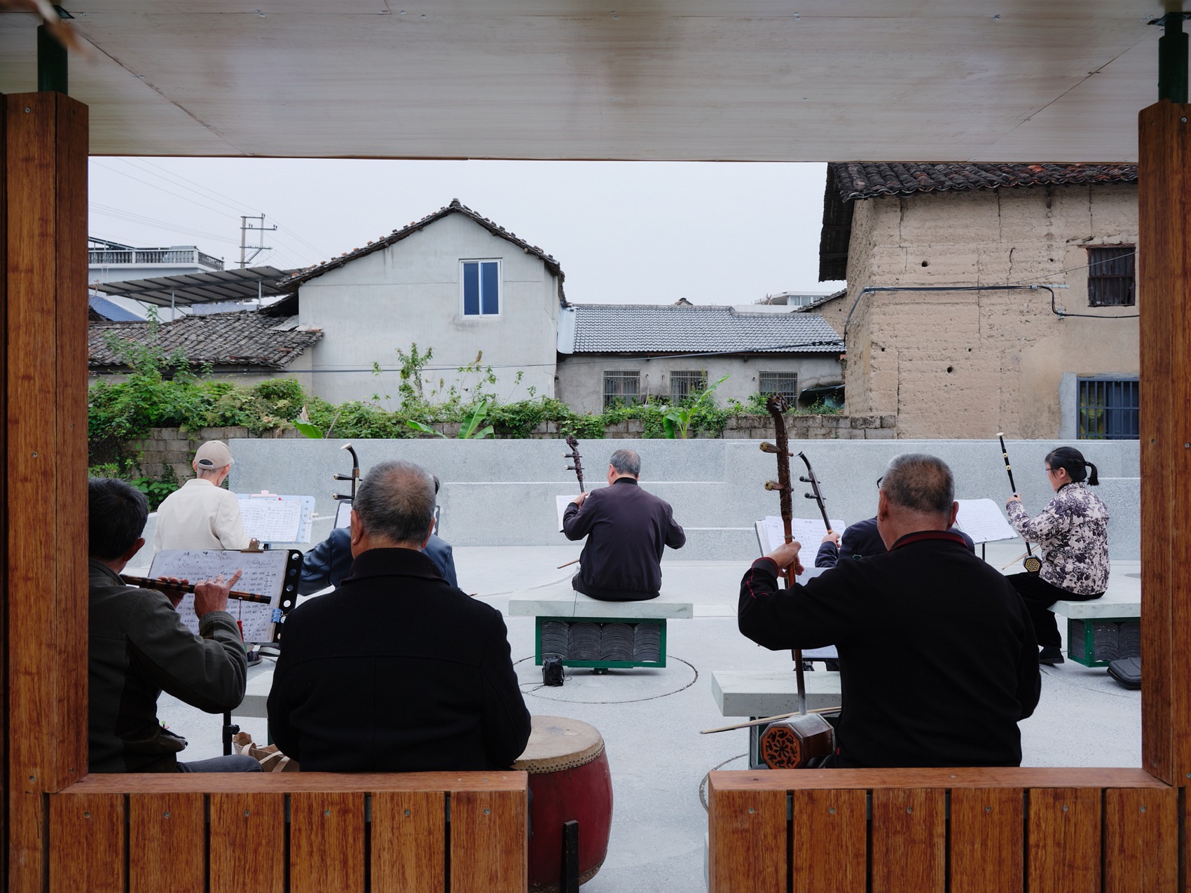 “两个半”·古市镇下街茶广场丨中国浙江丨衍述设计-77