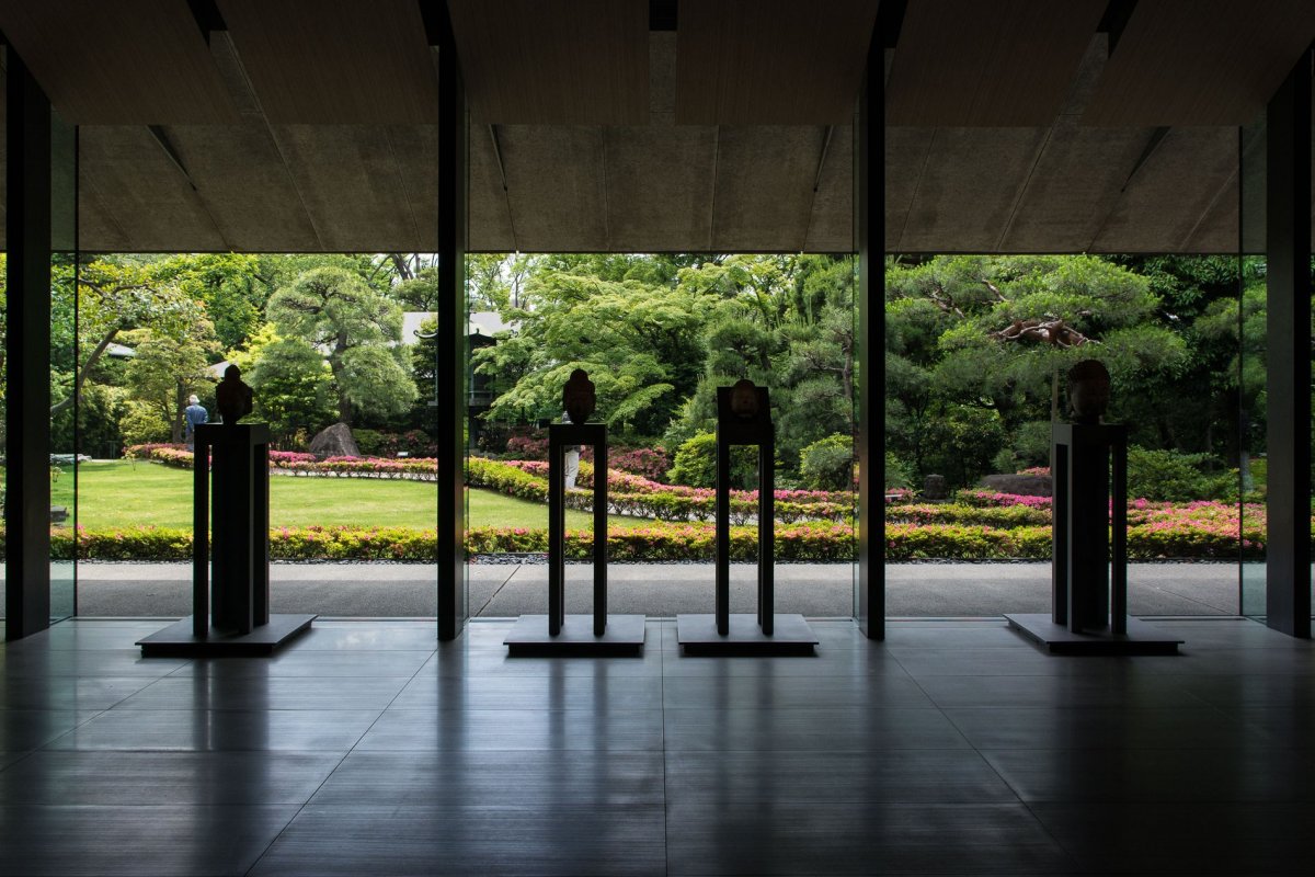 根津美术馆丨日本丨隈研吾-12