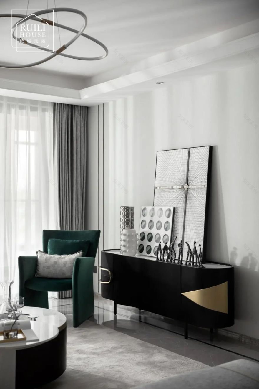 蓝城春风江南样板房设计丨中国汉中丨蓝城瑞丽家居公司,S+-8