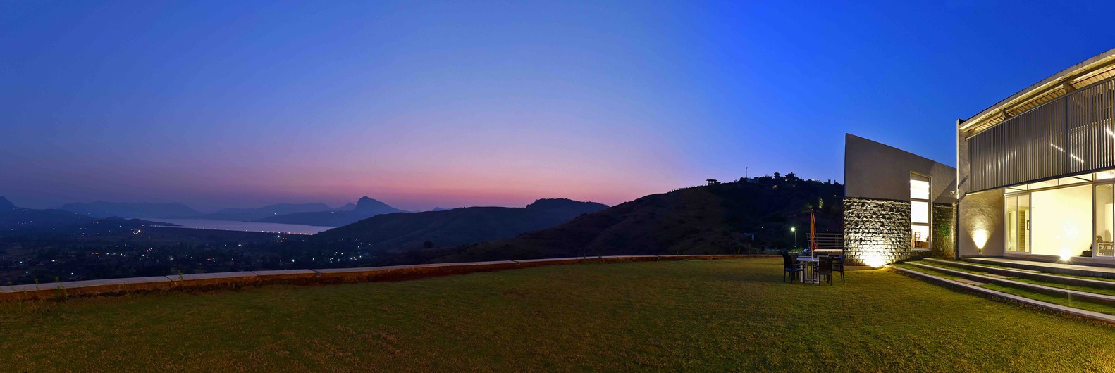 印度梯形周末别墅-45