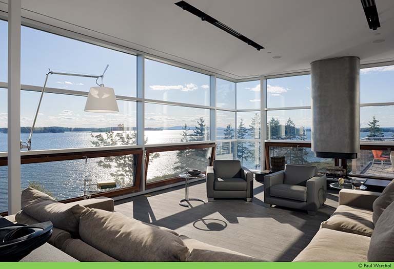 漂浮在海面上的钢构私宅-30