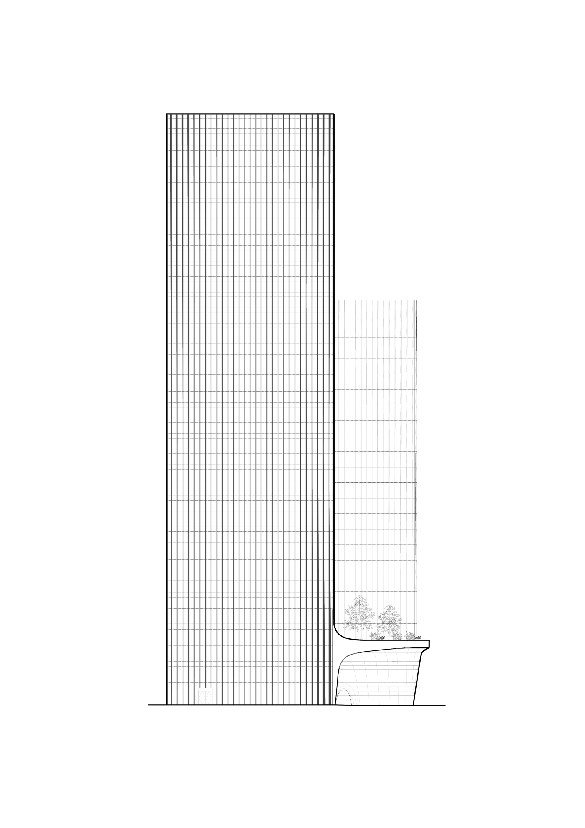 ZHUBO DESIGN丨办公建筑丨CDB Bank & Minsheng Bank Financial Building-43