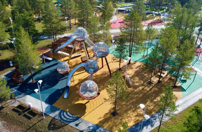 亚马尔  涅涅茨自治区穆拉夫连科市中央公园文化休闲区翻新丨土耳其穆拉丨莫斯科“新视野”公司-4