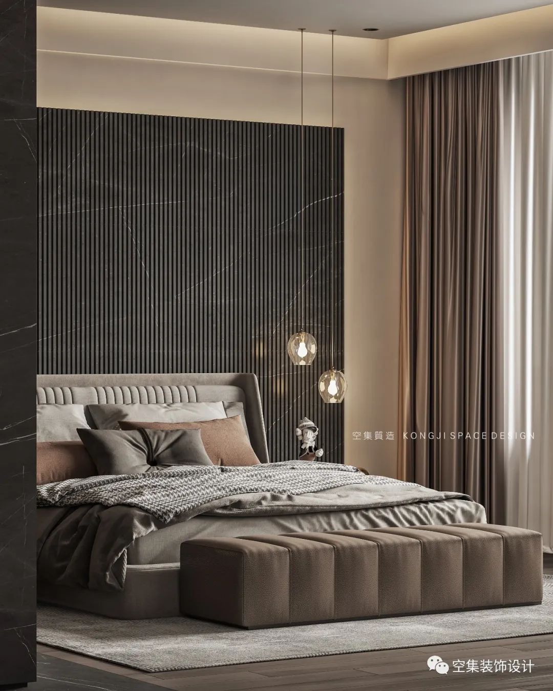 现代风格打造 260m²大平层丨空集设计-29