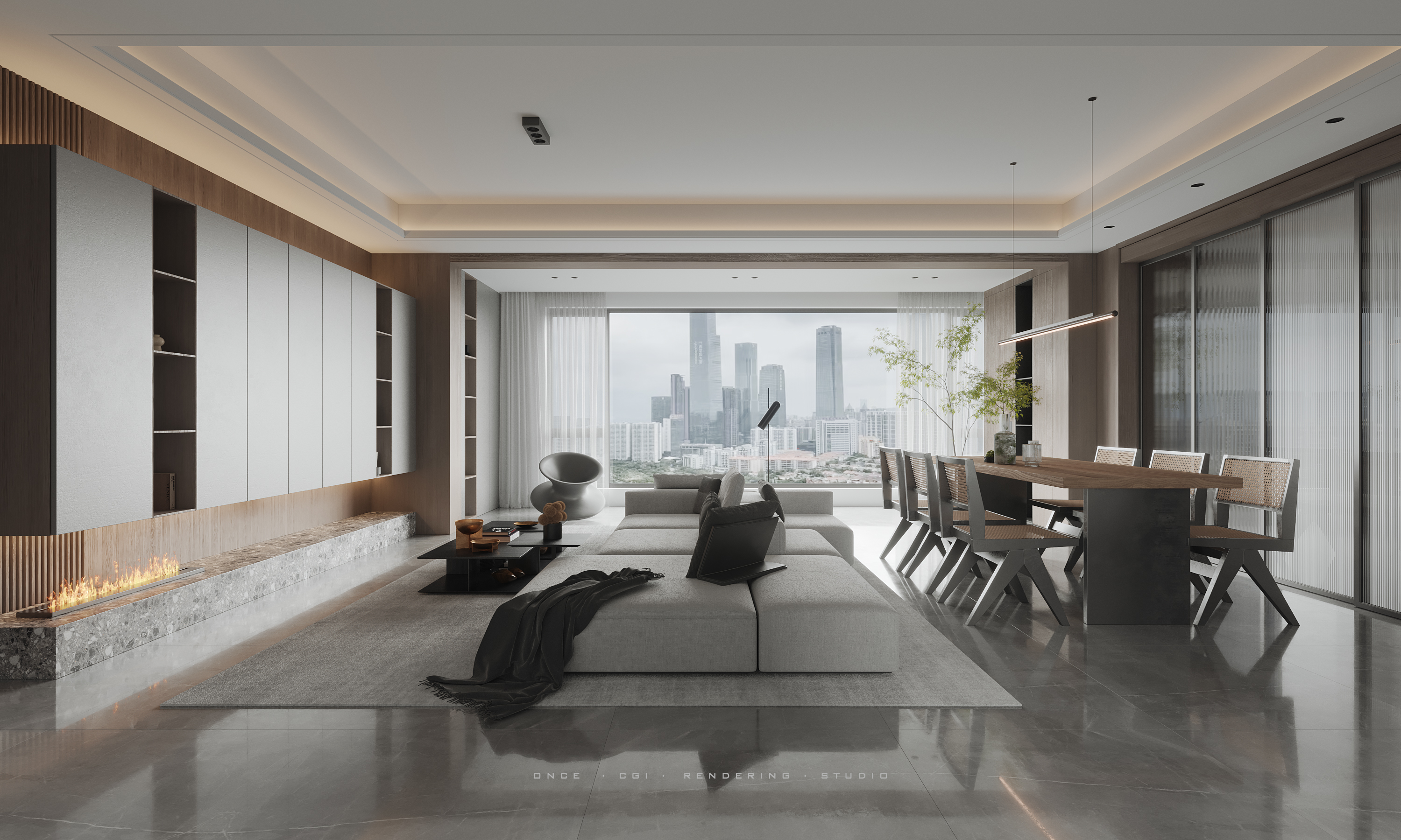 几个空间渲染合集丨ONCE·RENDERING·STUDIO-20