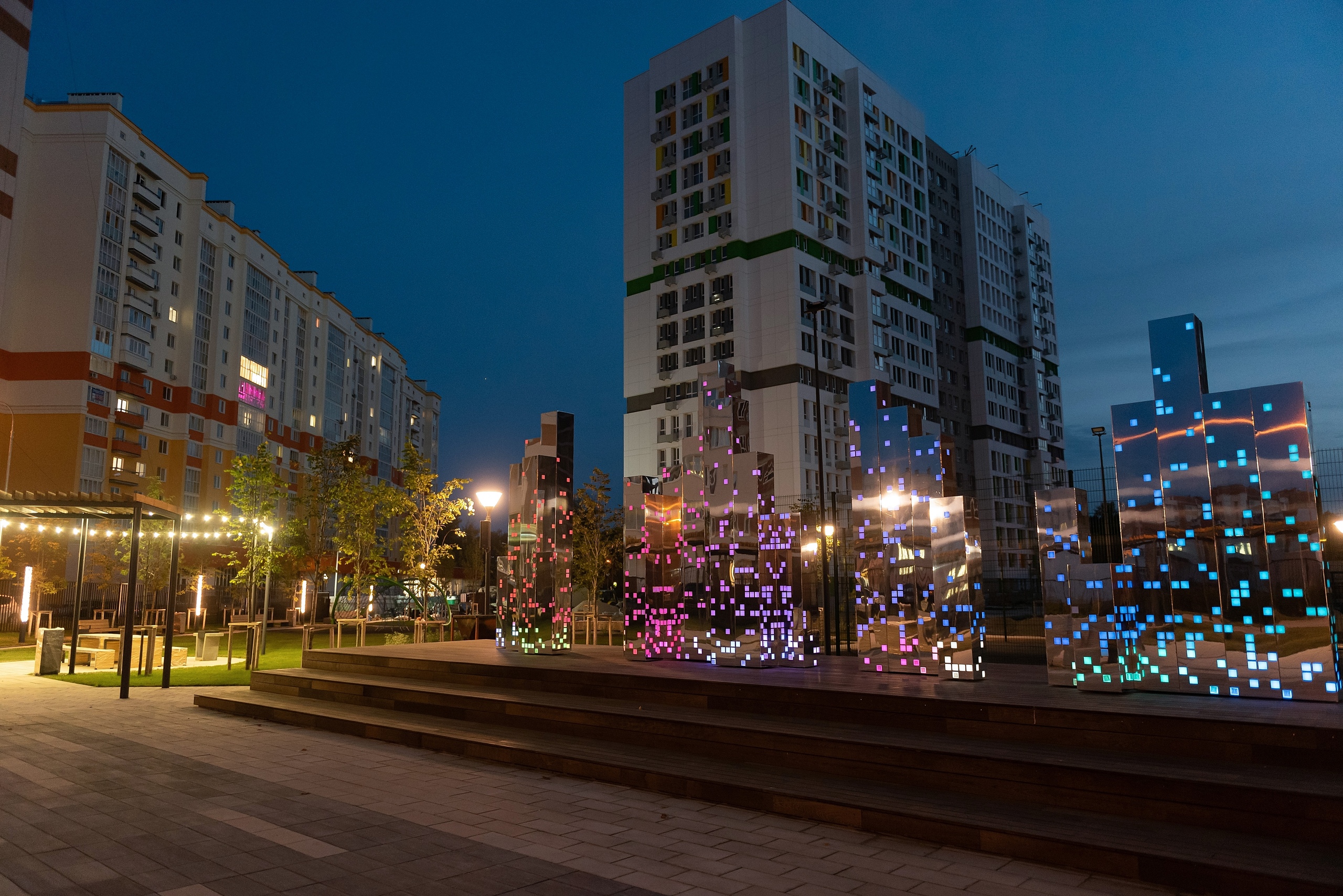 ЖК «Квартет»小区景观设计丨俄罗斯奔萨丨Farbstein-37