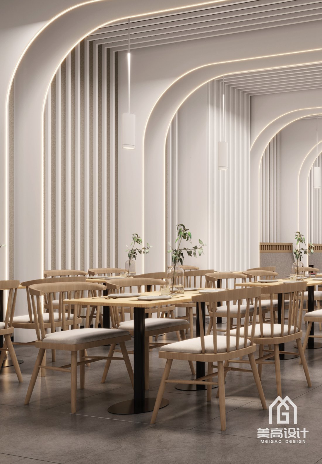 泉州师范学院食堂装修设计-2