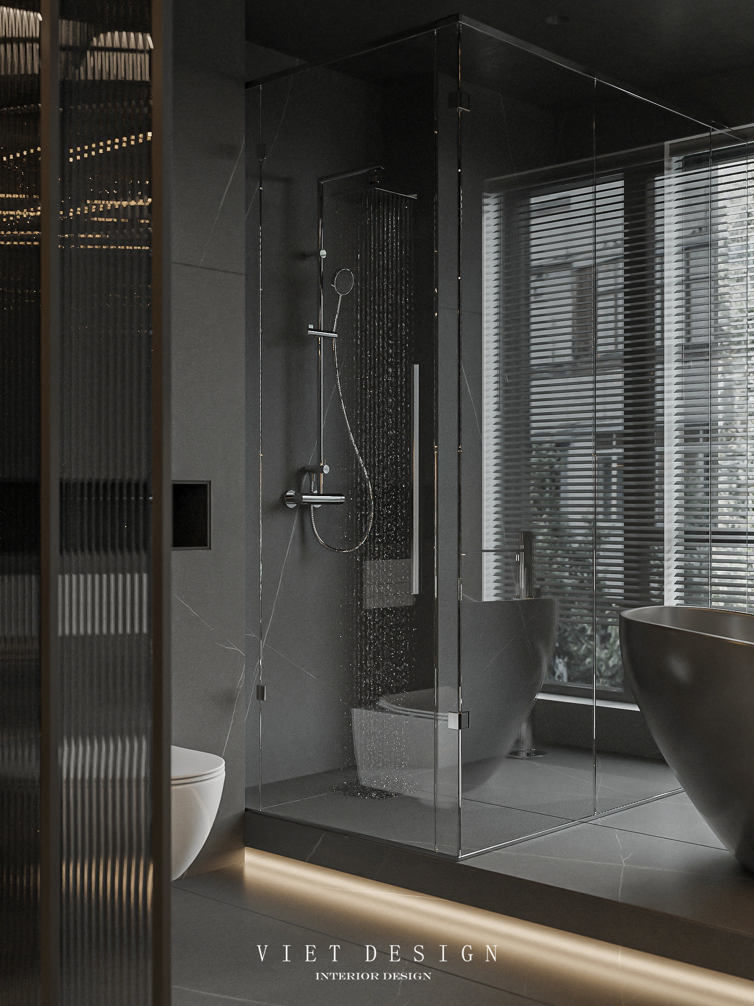 脉纹别墅丨VIET Design-44