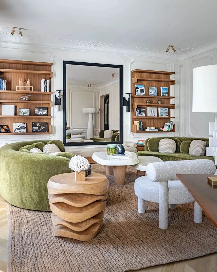 210㎡法式空间设计丨Kelly Boukobza-5