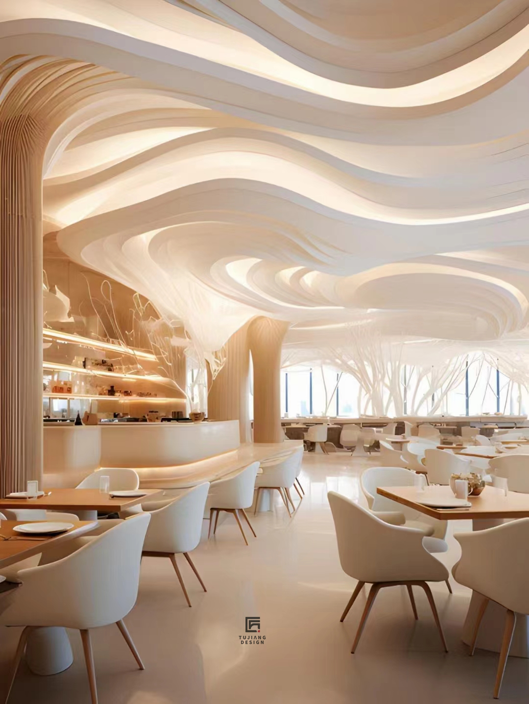 工装餐饮空间设计案例丨尽述人间烟火气-3