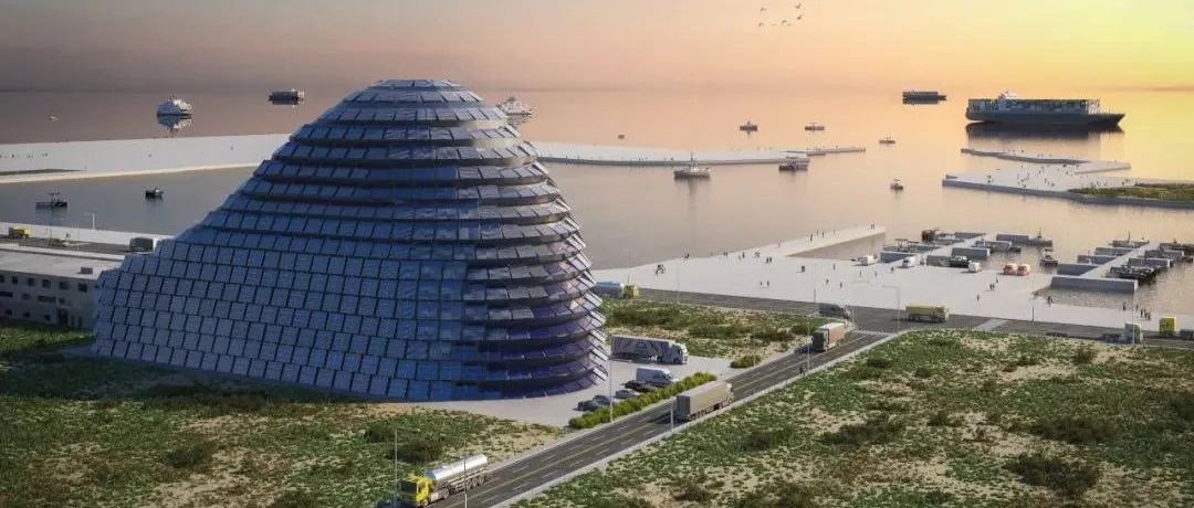 台電「Sun Rock 光源之石」離岸風力發電廠運維中心丨荷蘭建築師事務所MVRDV-1