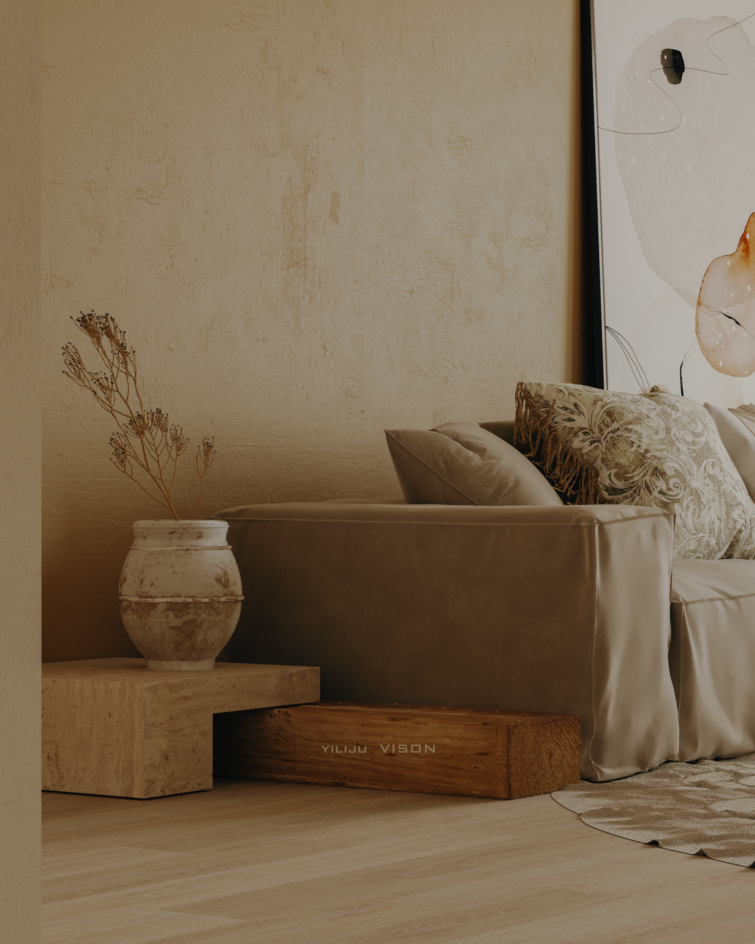 简约侘寂风新潮家居设计-7