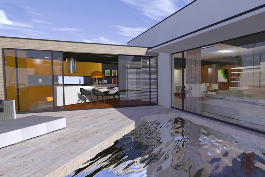 巴西 O.N01 住宅 | 现代雕塑般的建筑美-5