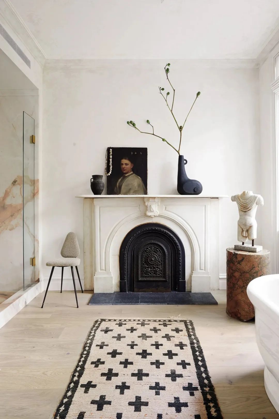 法式装修天花板女神 | 纽约Athena Calderone斜杠女神设计案例解析-59