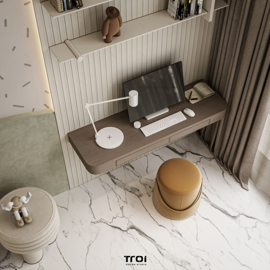 女孩卧室丨阿联酋丨Troi Design Studio-28