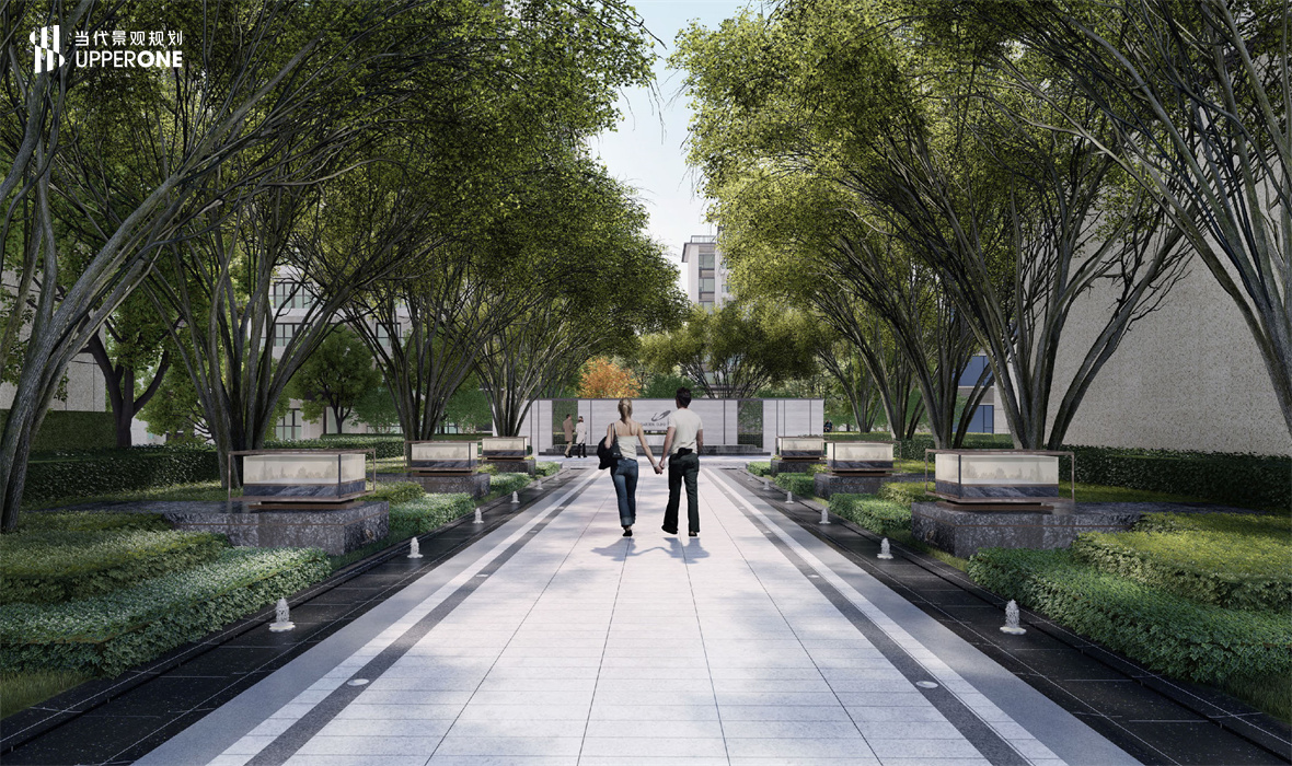 信阳碧桂园·都荟学府景观设计丨中国信阳丨当代景观规划UPPERONE-44