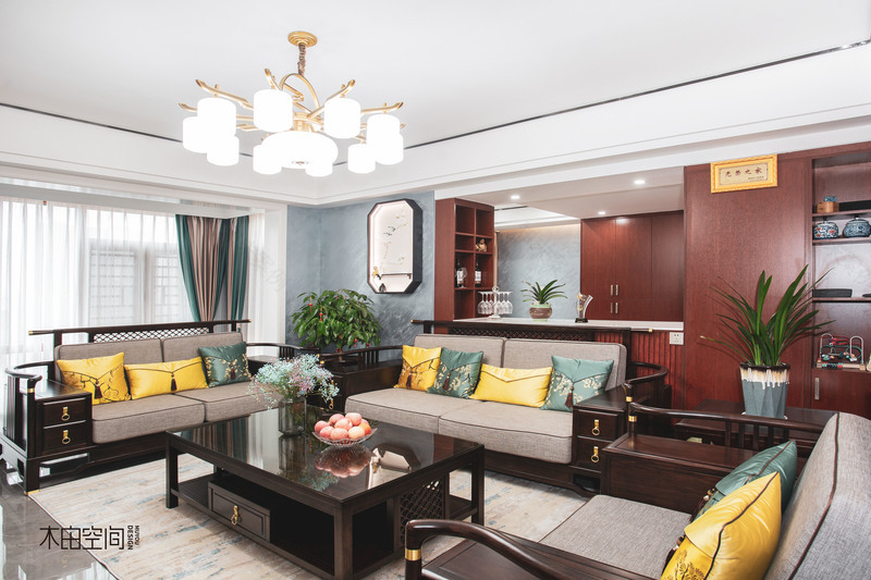 衡云府 140 平新中式风格设计-11